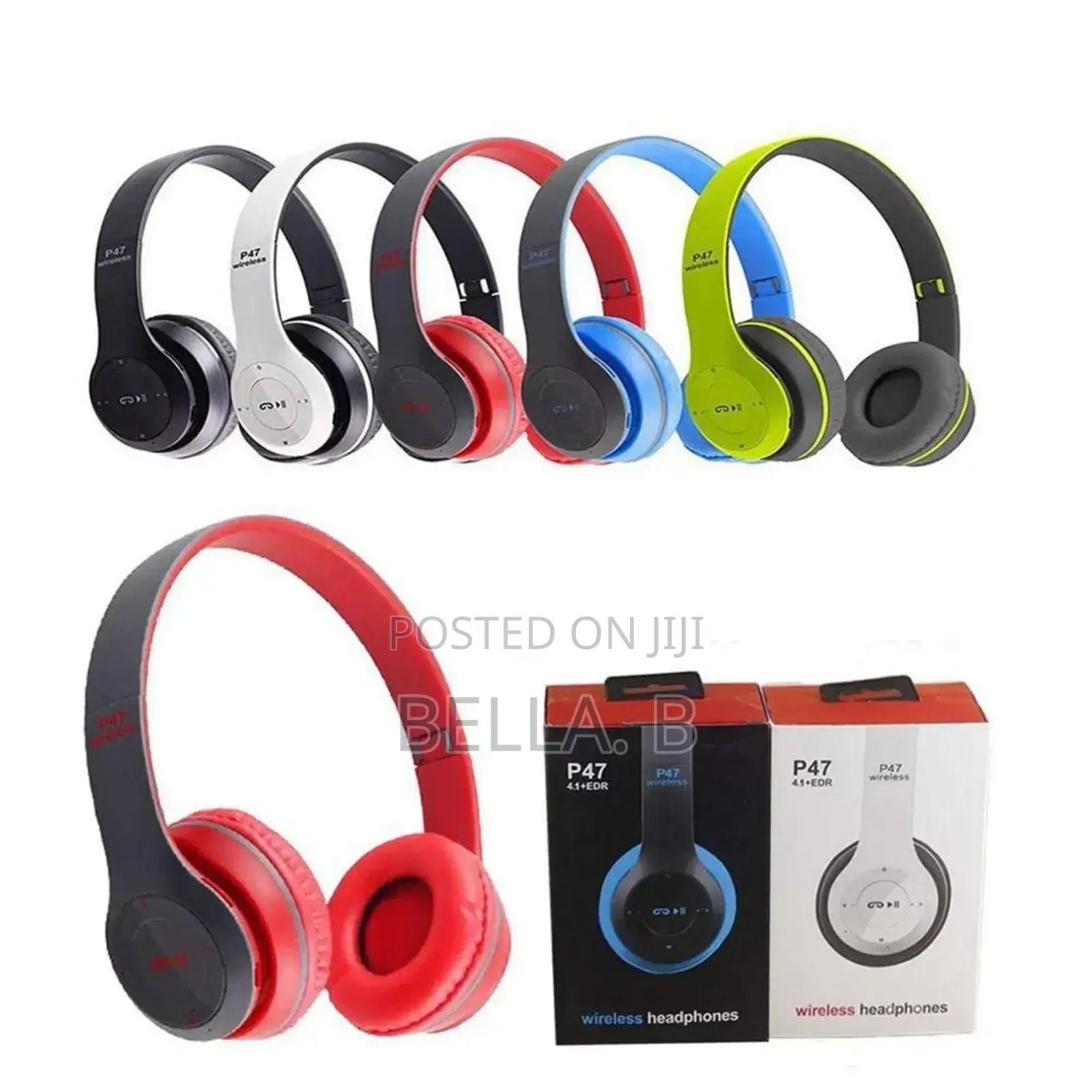 P47 Headset Enhanced Bass Response