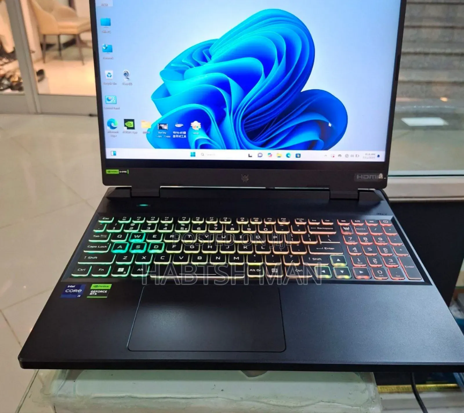 New Laptop Acer Predator Helios 300 16GB Intel Core I9 SSD 1T