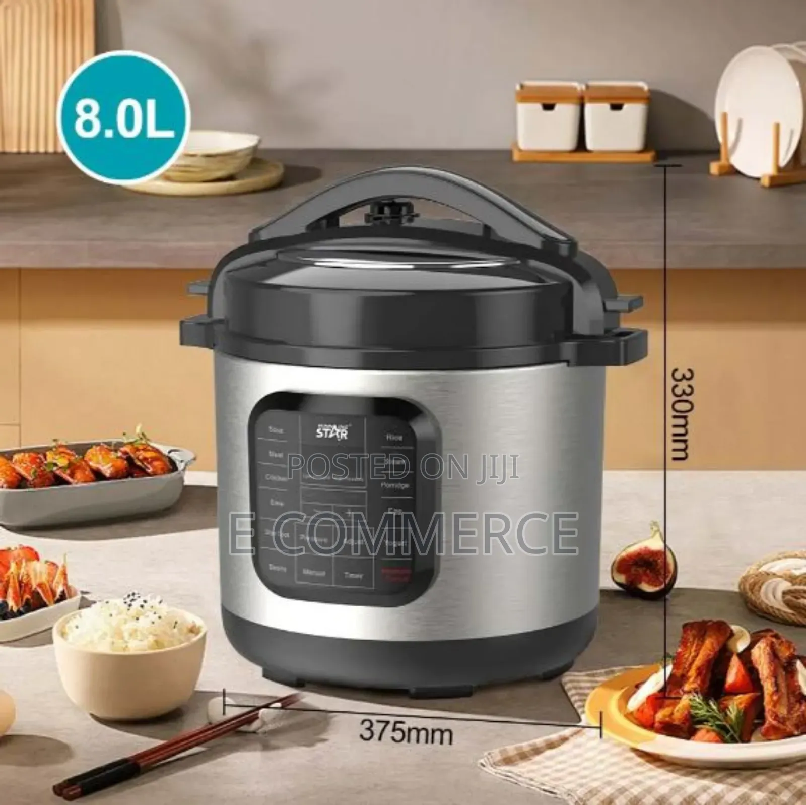 Winning Star 1500w 8l Multifunction Electric Pressure Cooker
