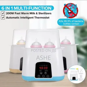 የወተት ማሞቂያ እና ጡጦ መቀቀያ Bottle Sterilizer and Milk Warmer