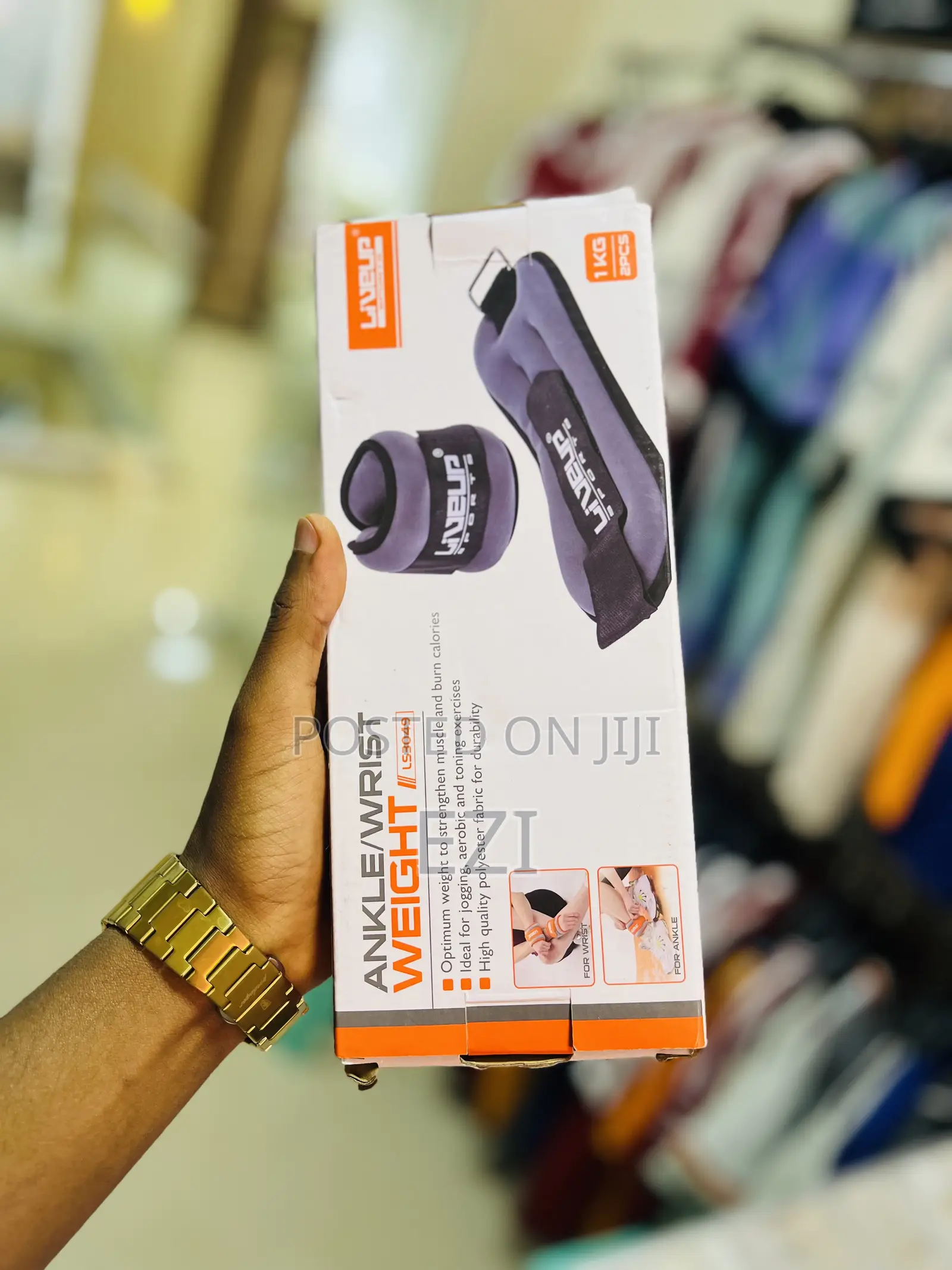 2 Kg Wearable Ankle Weights
