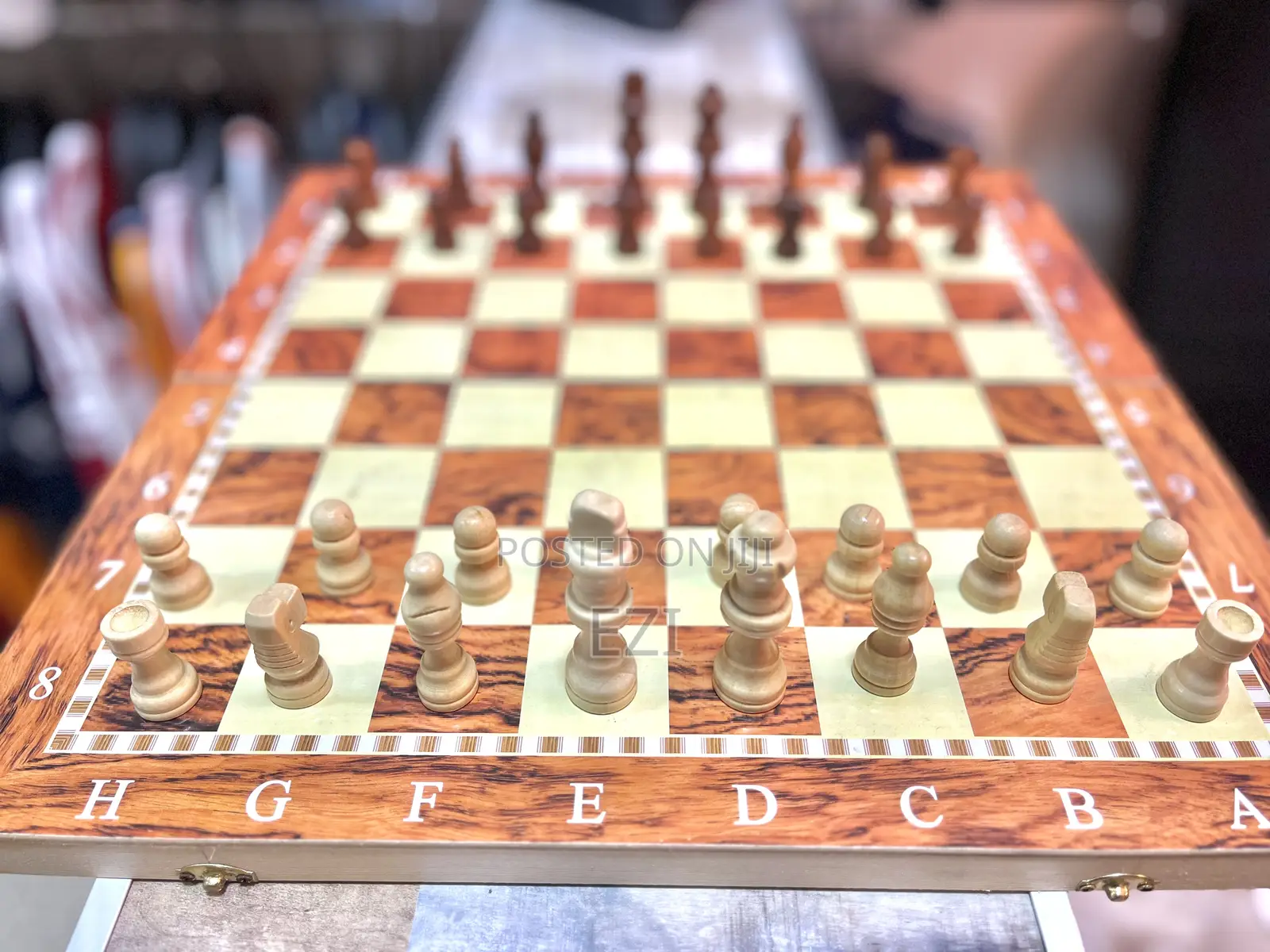 Modern Wooden Chess Board
