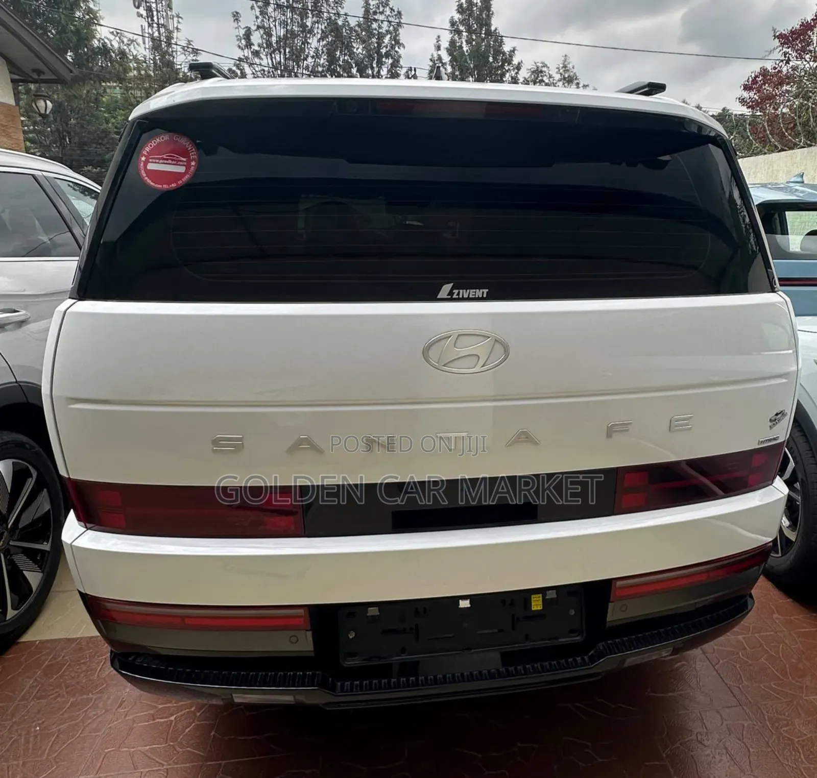 New Hyundai Santa Fe 2025 White