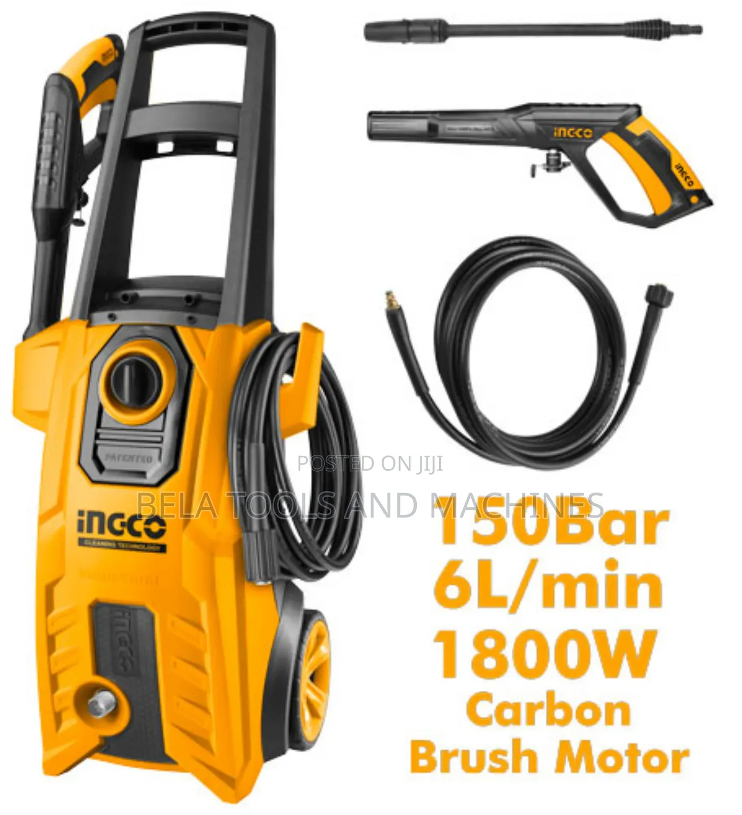 Ingco Pressure Washer 1800w