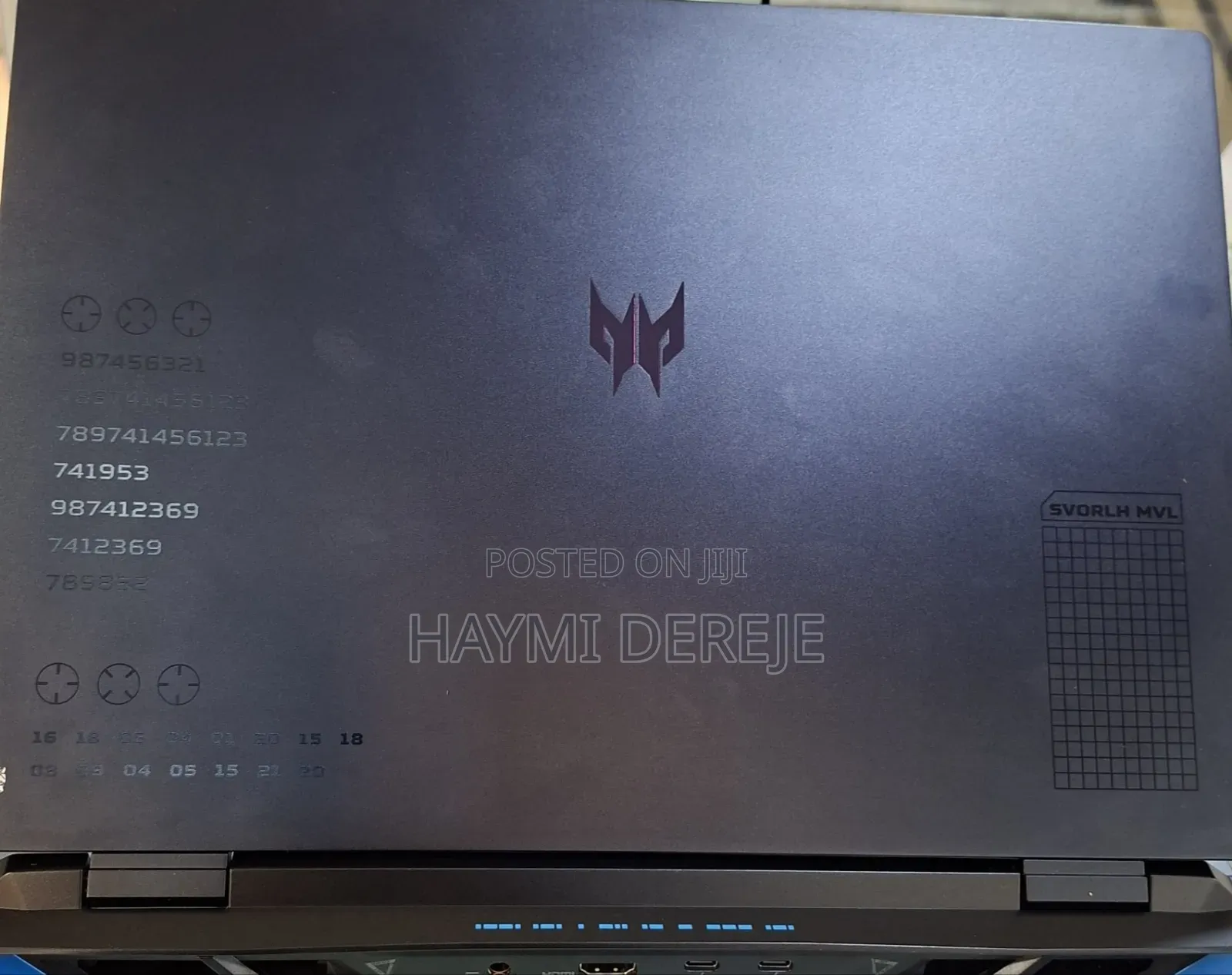 New Laptop Acer Predator Helios 300 16GB Intel Core I9 SSD 1T