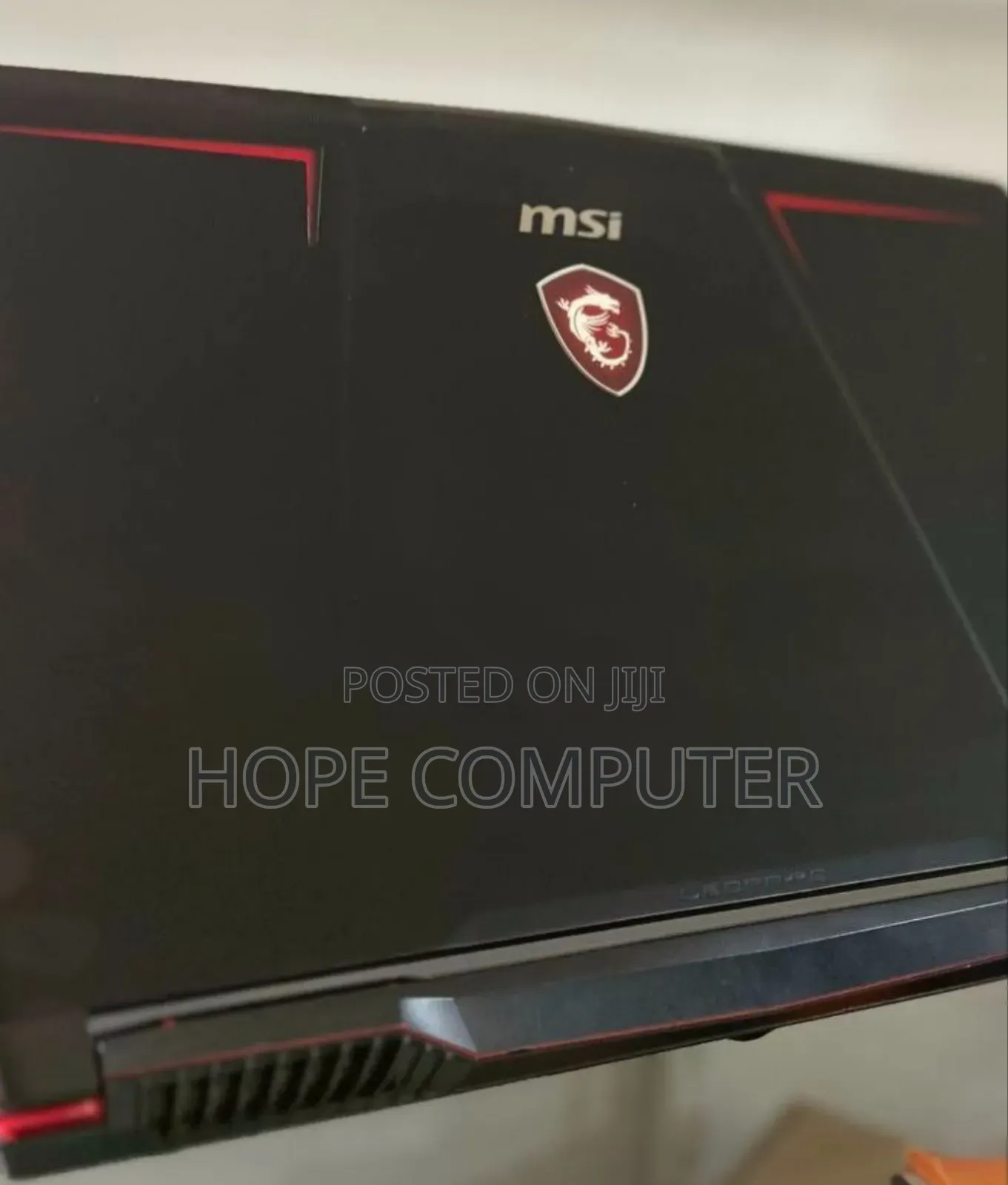 New Laptop MSI GS63 Stealth 8RD 16GB Intel Core I7 SSD 256GB