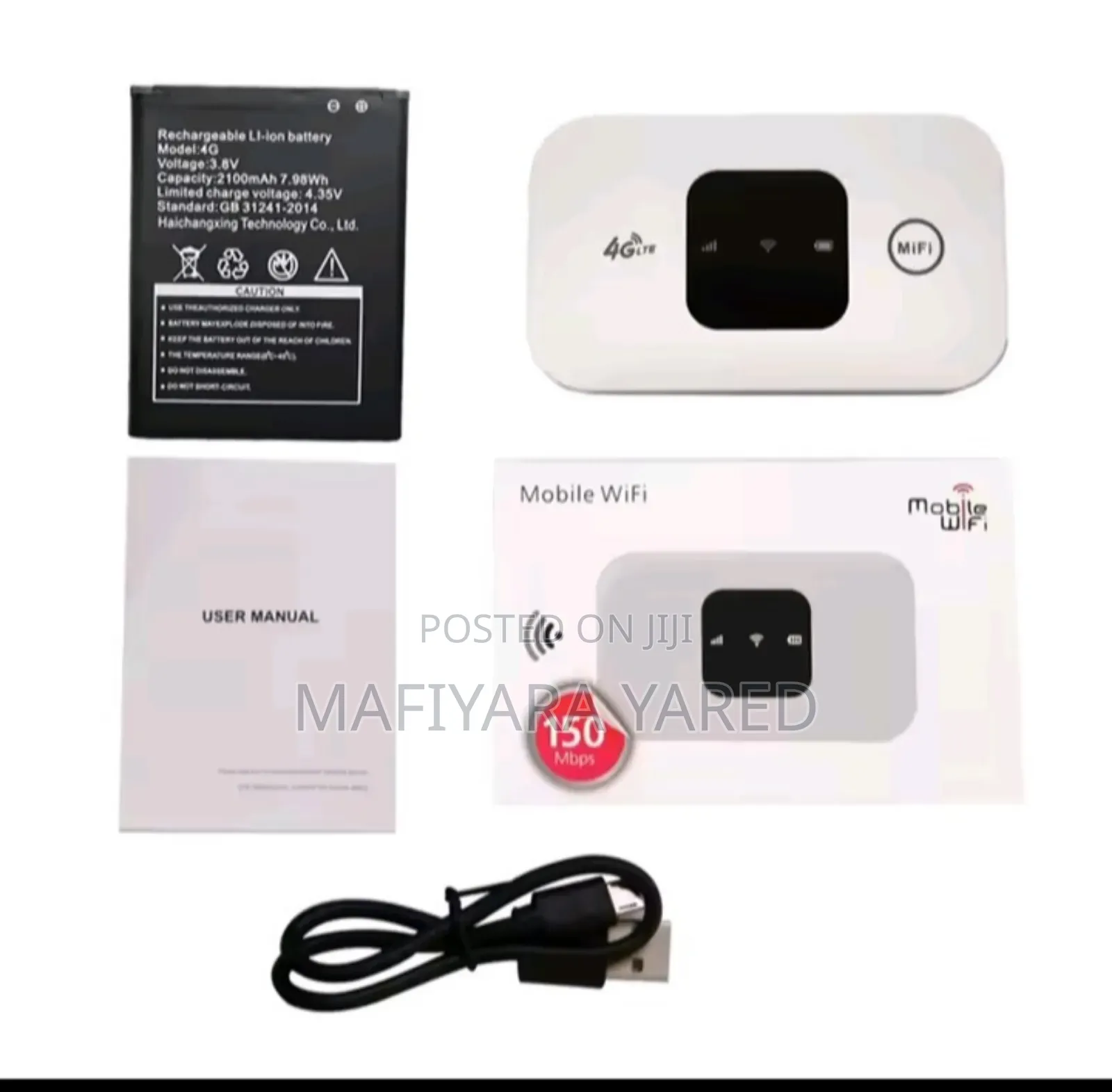 4g Lte Router Wireless Wifi / Mobile Hotspot With Sim Card