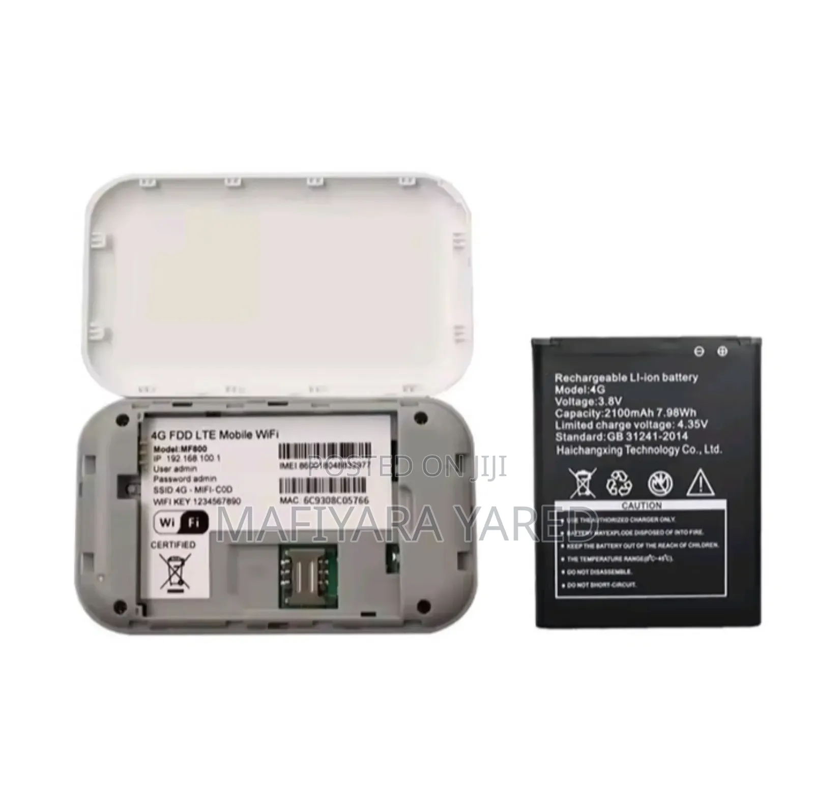 4g Lte Router Wireless Wifi / Mobile Hotspot With Sim Card