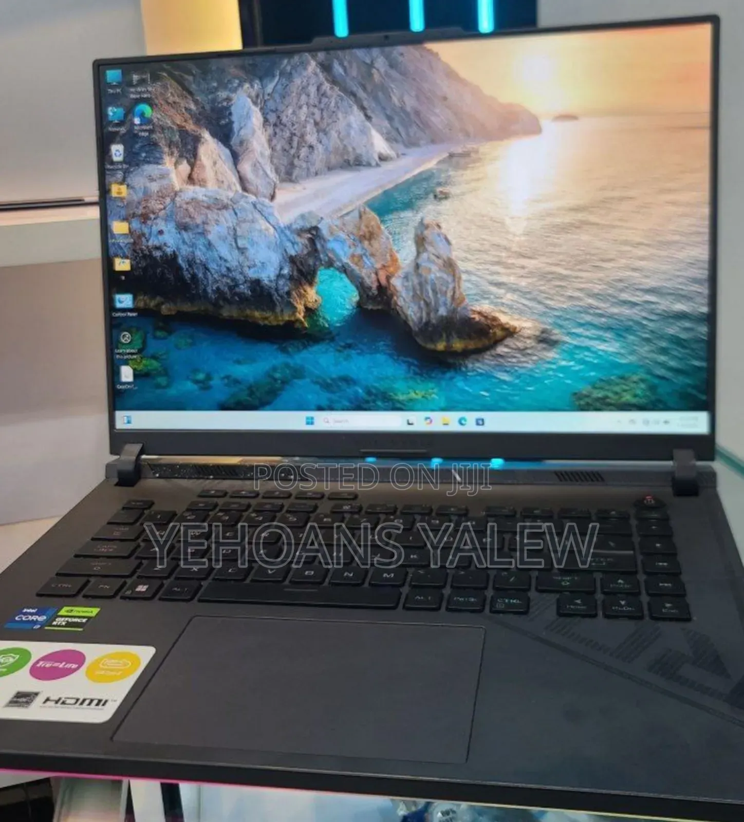 New Laptop Asus ROG Strix G16 G614 16GB Intel Core I7 SSD 1T