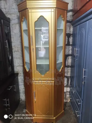 ባለ 5 መደርደሪያ ኮርነር ብፌ