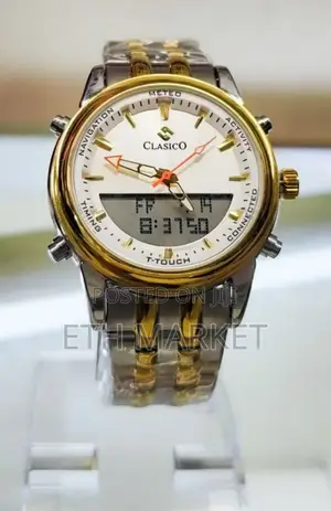 Clasico Quartz Men's Watch Elegant Luxury Watch