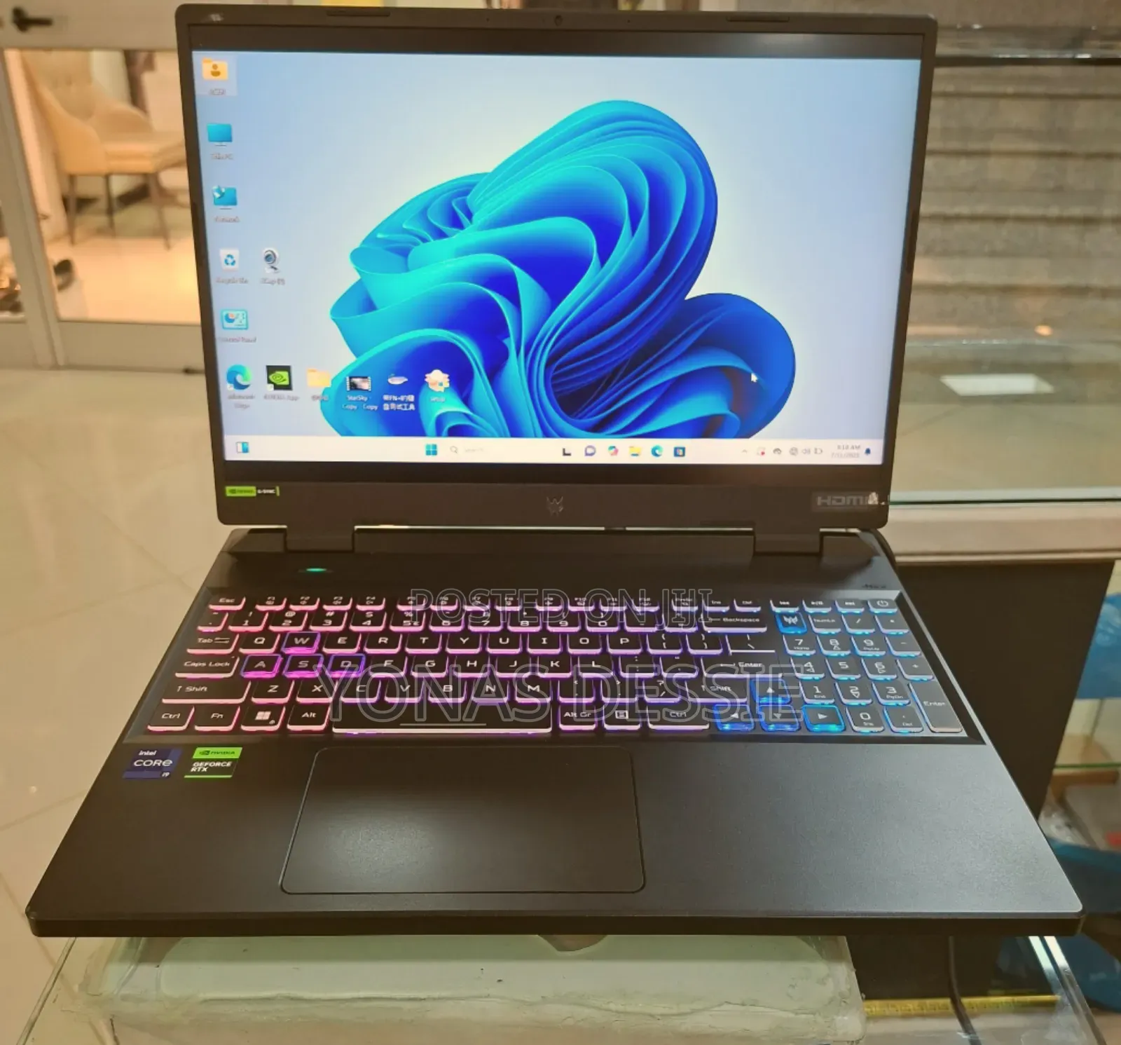 New Laptop Acer Predator Helios 300 16GB Intel Core I9 SSD 1T