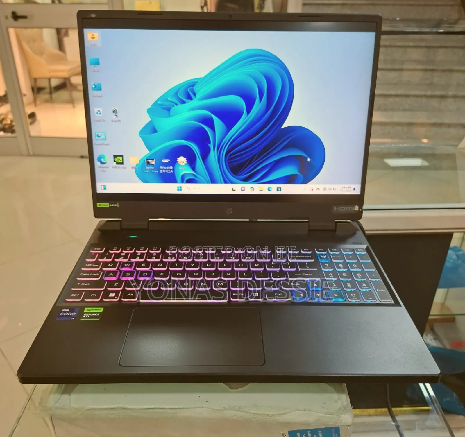 New Laptop Acer Predator Helios 300 16GB Intel Core I9 SSD 1T