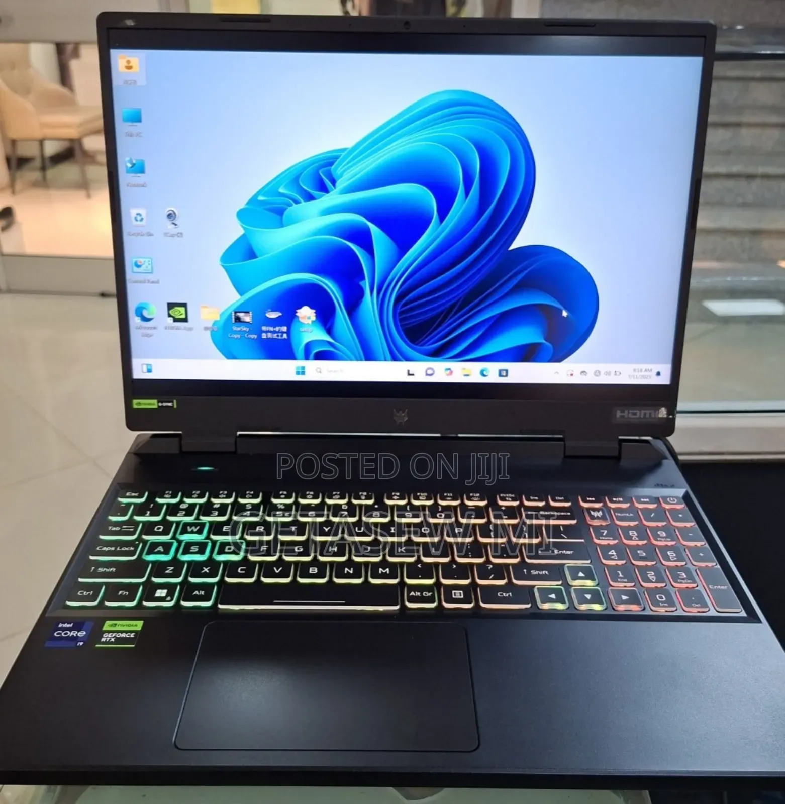 New Laptop Acer Predator Helios Neo 16 16GB Intel Core I9 SSD 1T