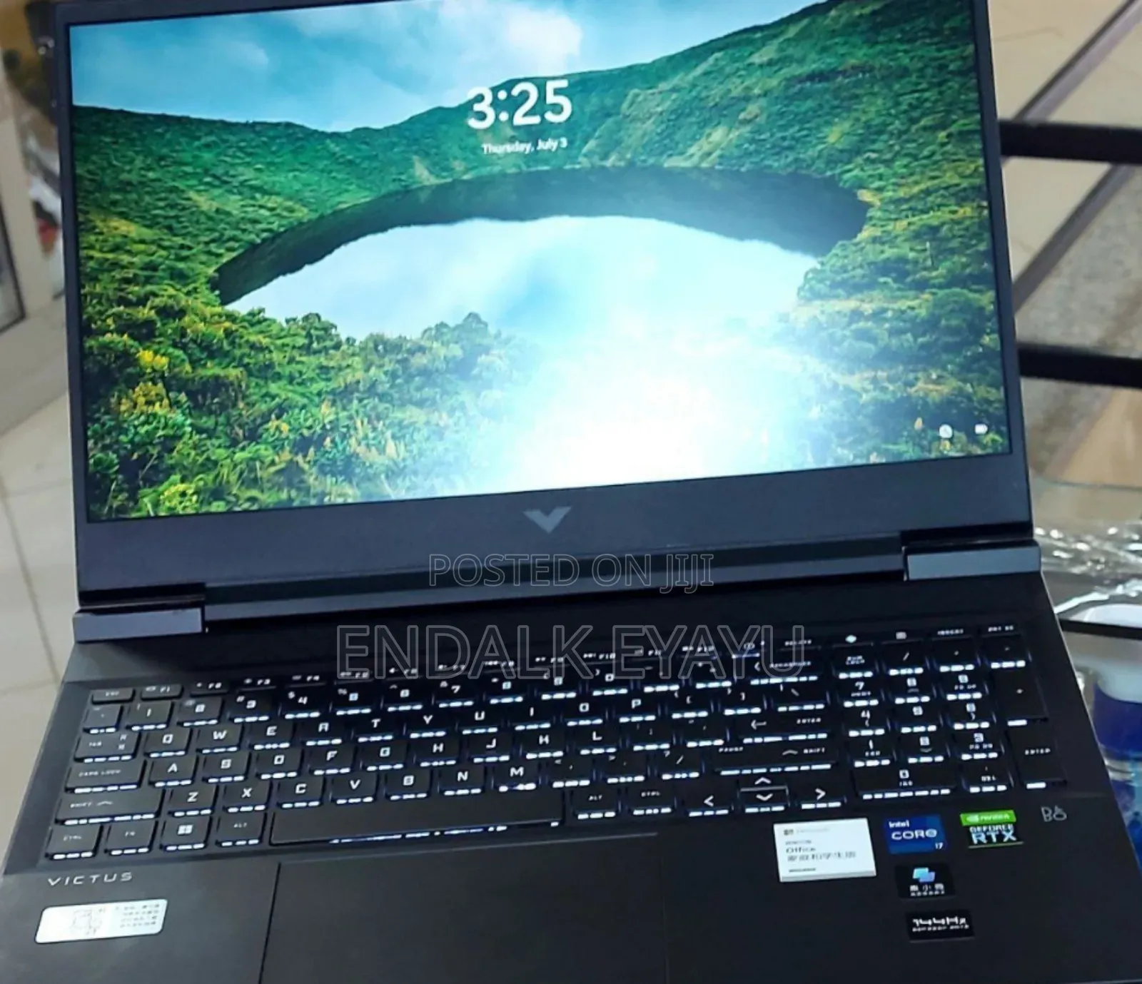 New Laptop HP Victus 16 16GB Intel Core I7 SSD 512GB