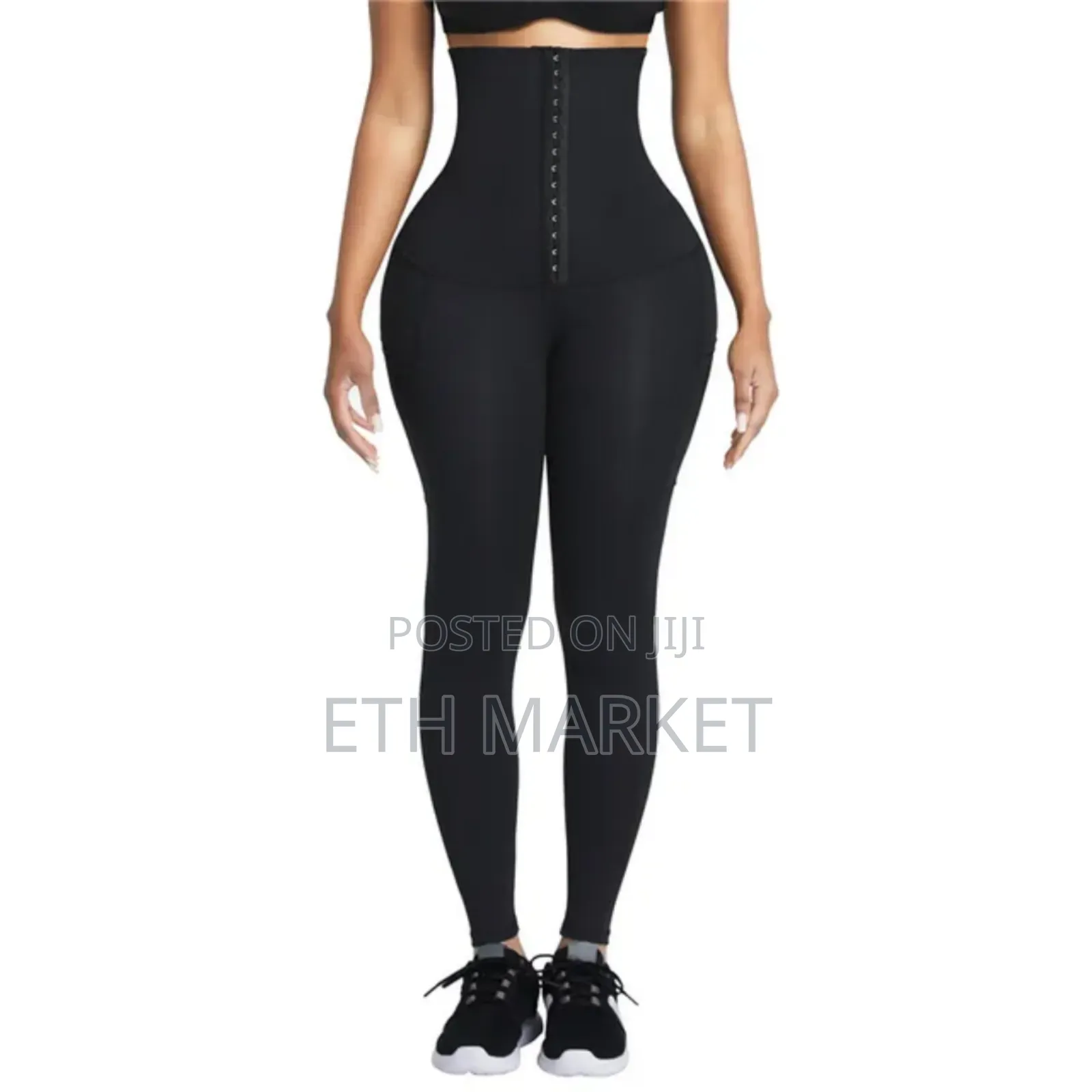 Sauna Pants Supper High Waist Pocket Legging Women Corset