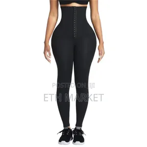Sauna Pants Supper High Waist Pocket Legging Women Corset