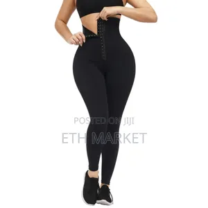 Sauna Pants Supper High Waist Pocket Legging Women Corset