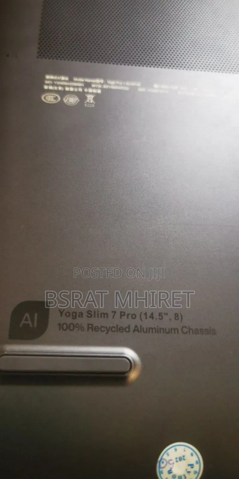 New Laptop Lenovo Yoga 7i 32GB Intel Core I7 SSD 1T
