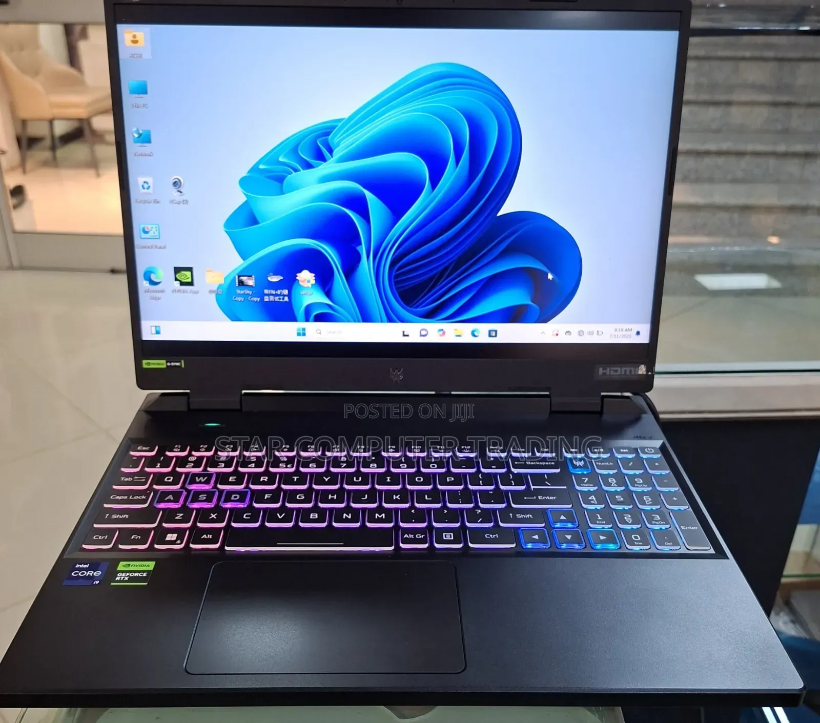 New Laptop Acer Predator Helios 300 16GB Intel Core I9 SSD 1T