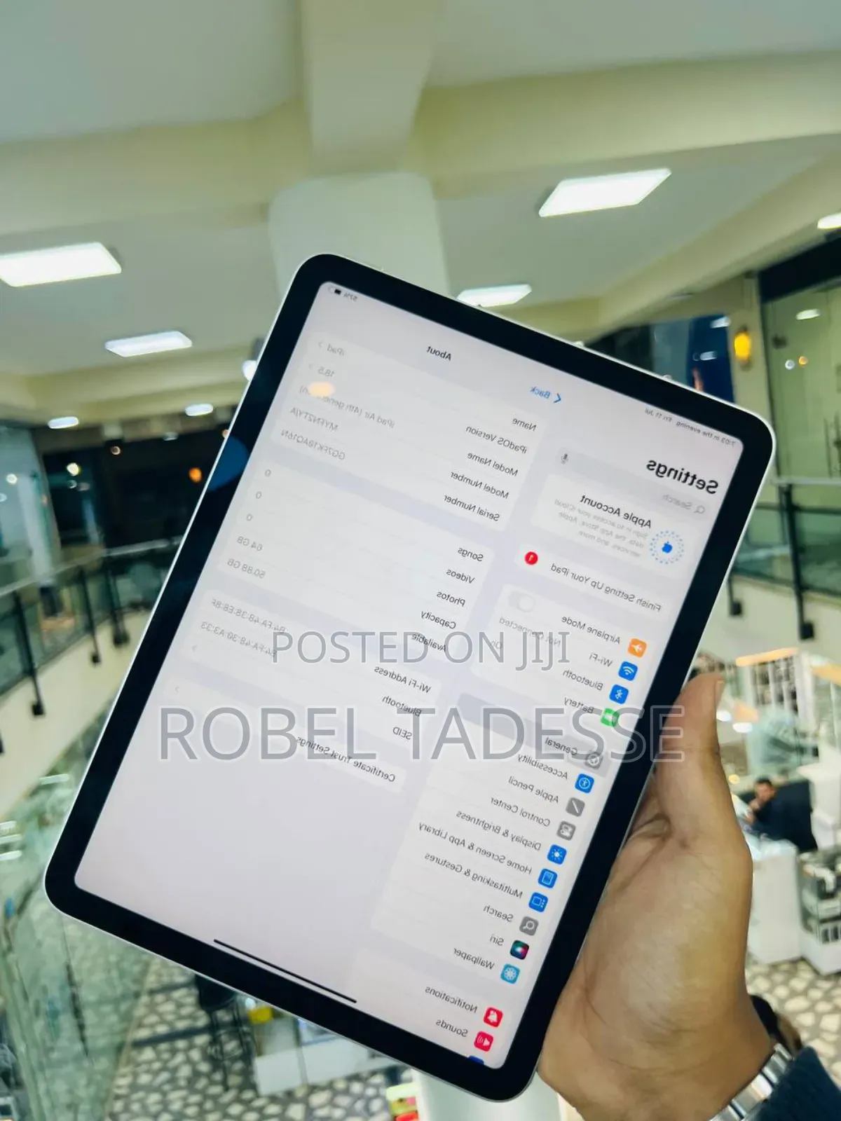 Apple iPad Air 64 GB White