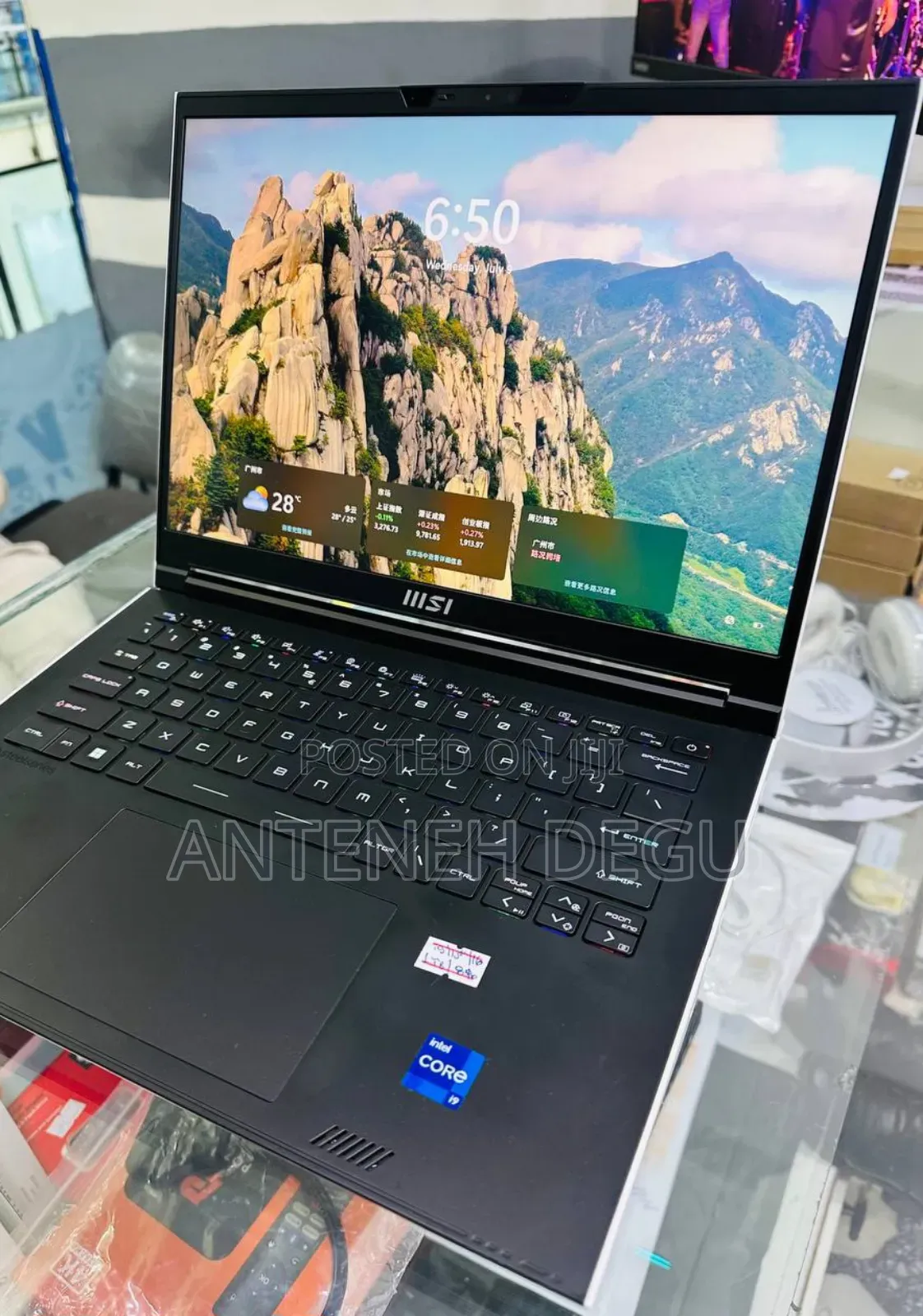 New Laptop MSI GF63 16GB Intel Core I9 SSD 1T