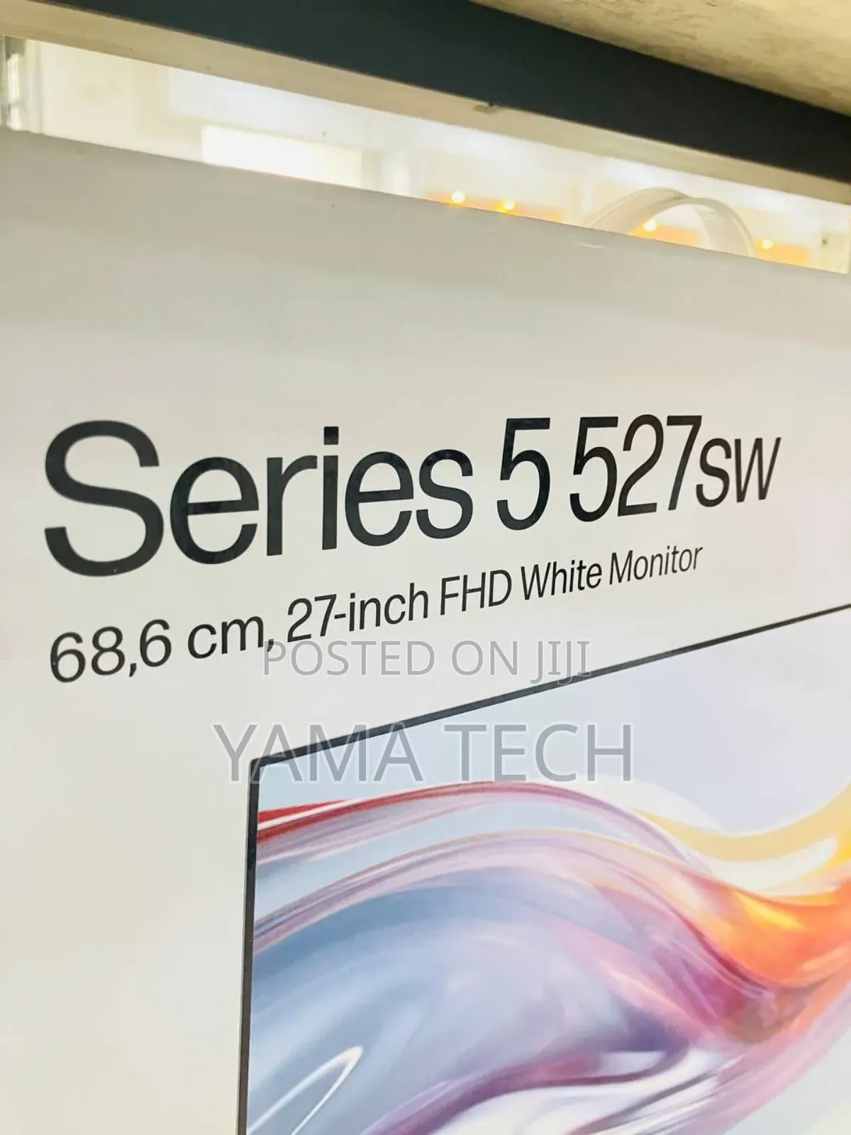 Hp Monitor 27"Inch White Color