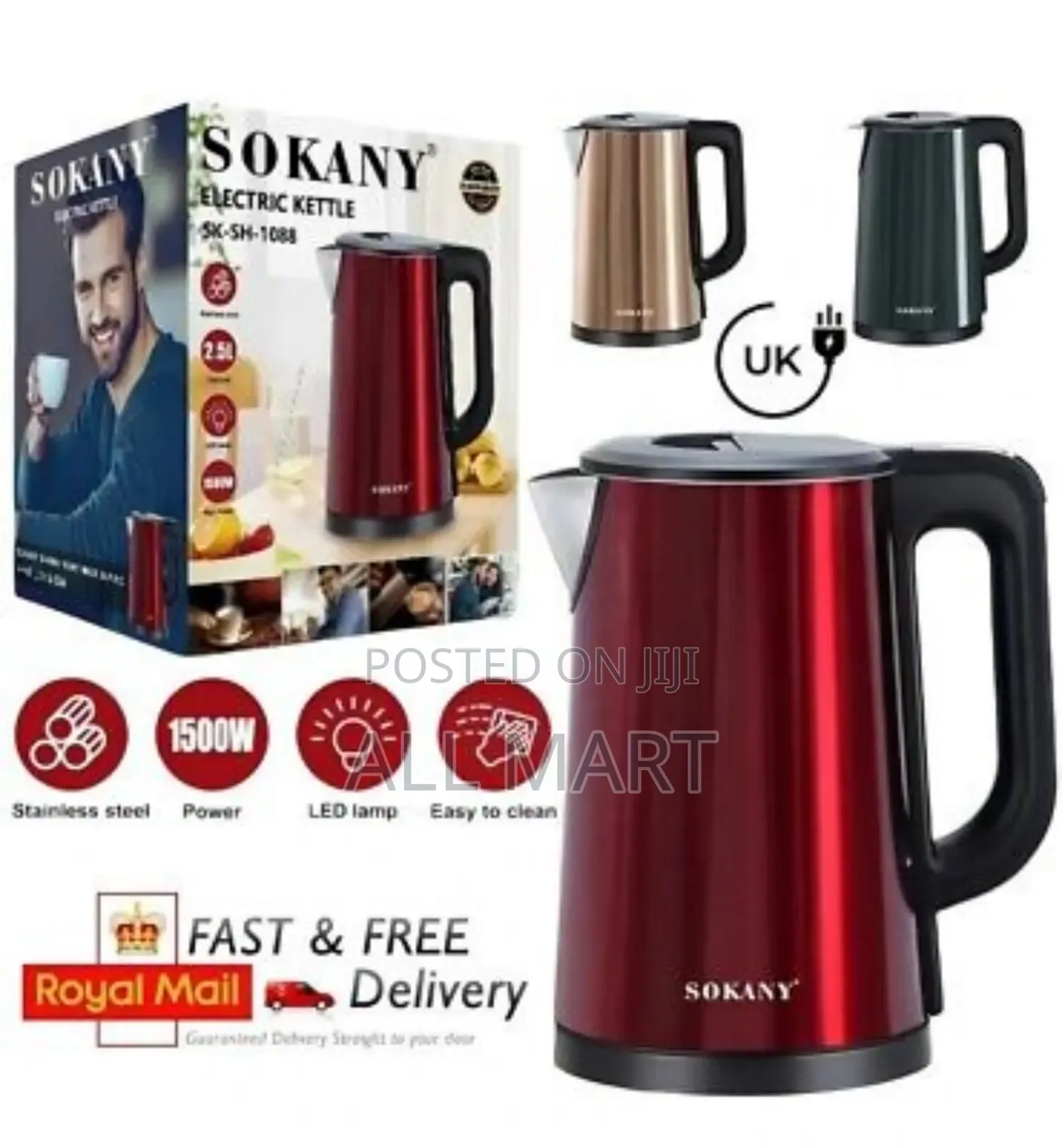 Sokany Ketless Electric