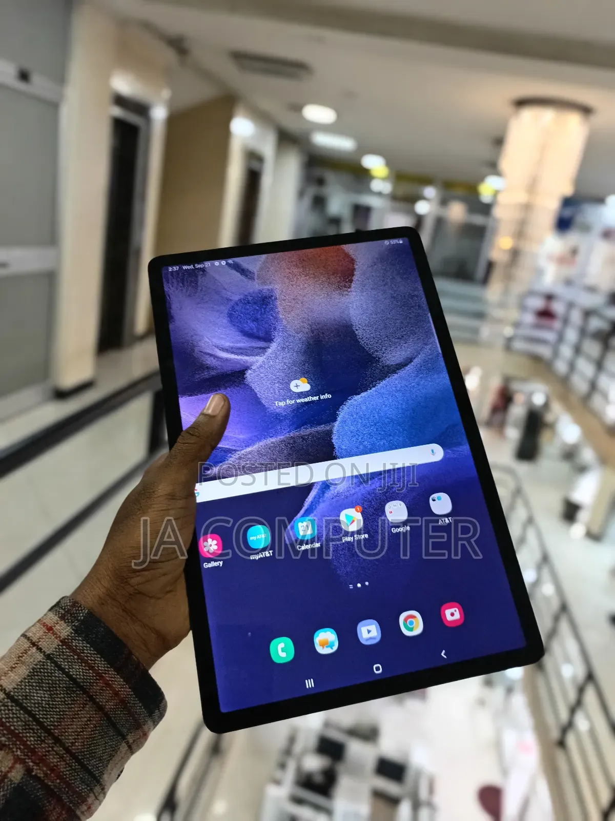 New Samsung Galaxy Tab S7 FE 64 GB Black