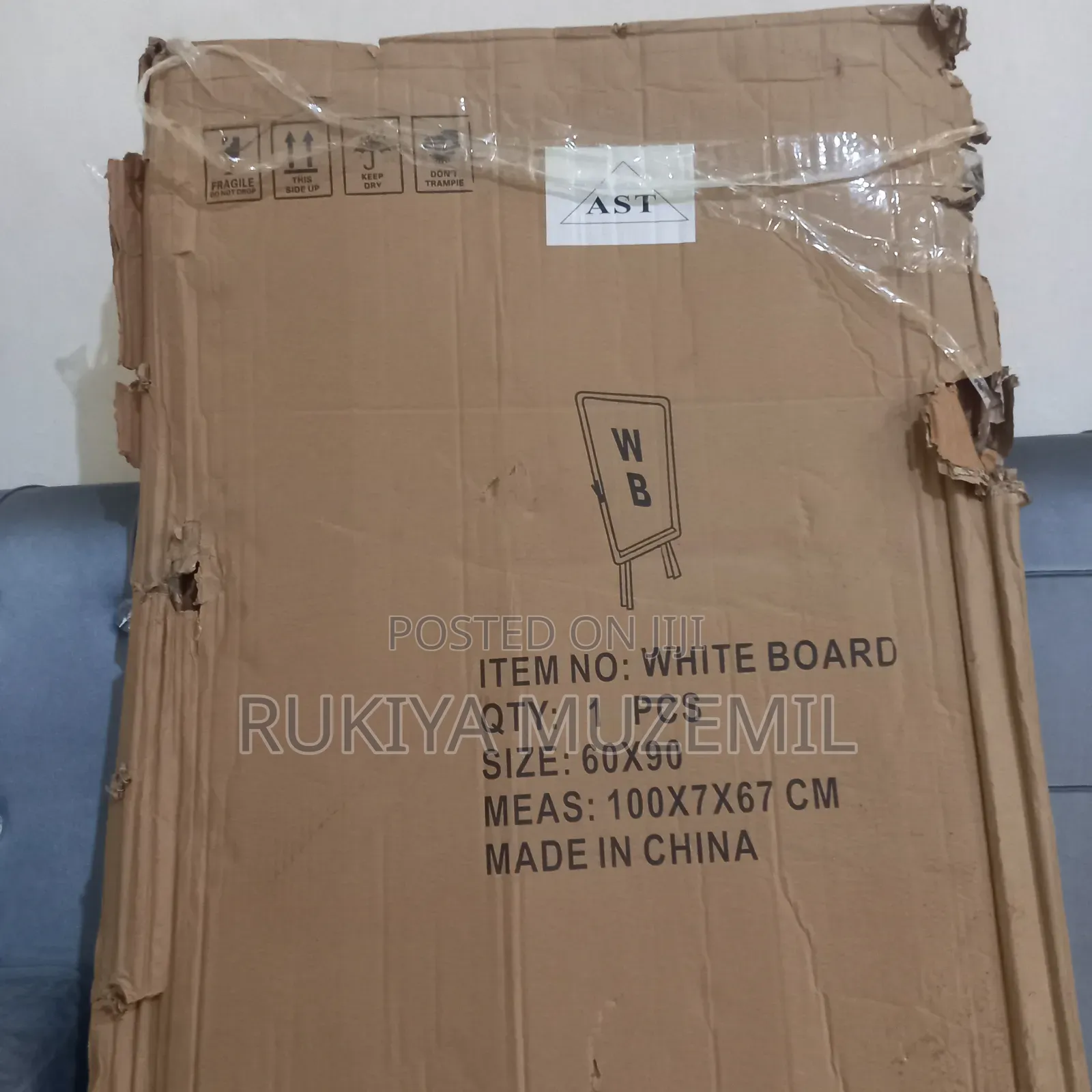 Packed Whiteboard With Stand