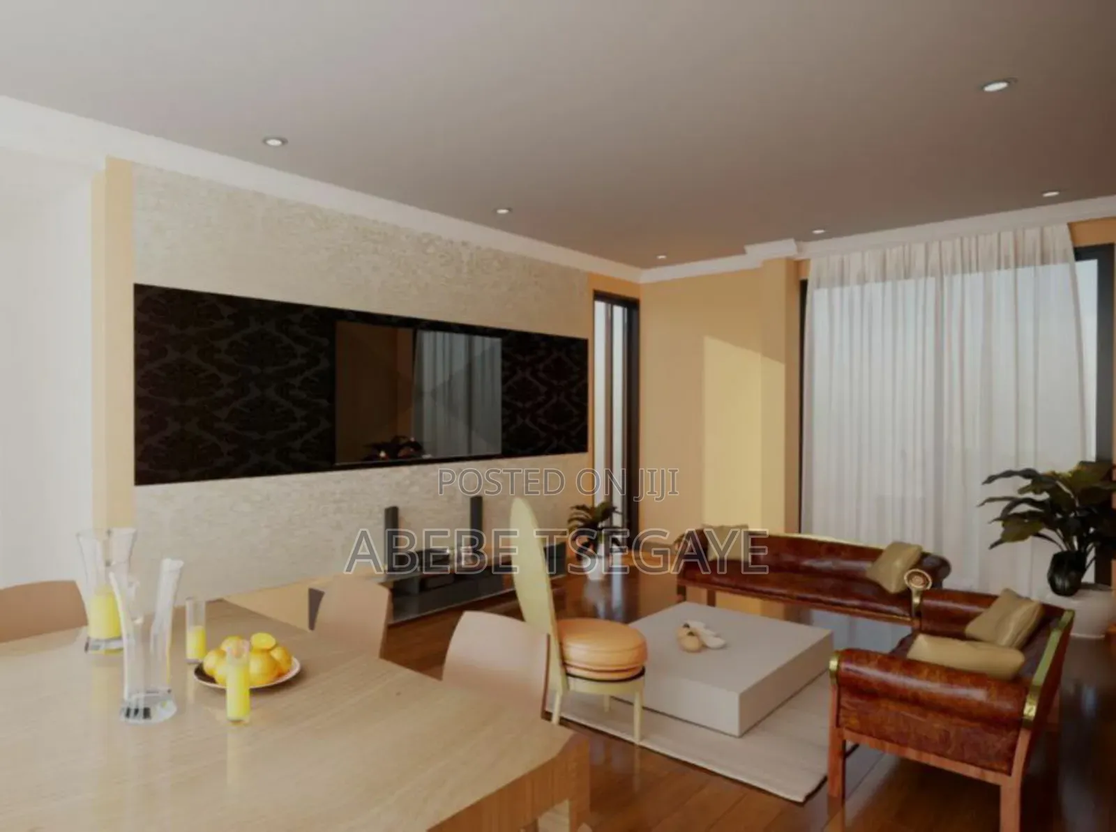 Furnished 3bdrm Apartment in Apartment, Yeka for rent