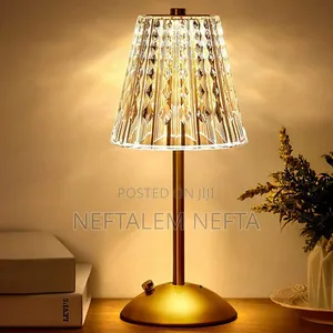 Photo - Crystal Table Lamp