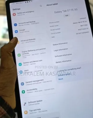 New Samsung Galaxy Tab S7 FE 64 GB Gray