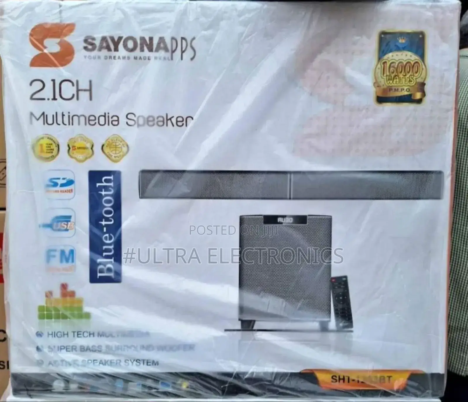 Sayonapps 3.1ch Home Theatre Multimedia Speaker