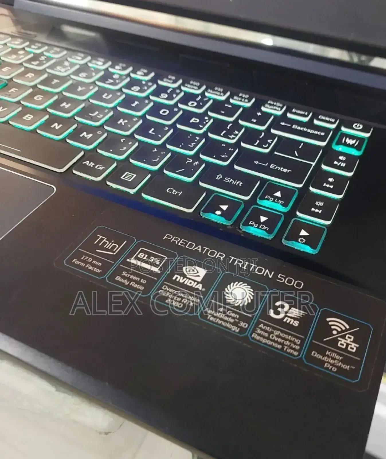 New Laptop Acer Predator Helios 300 16GB Intel Core I7 SSD 1T