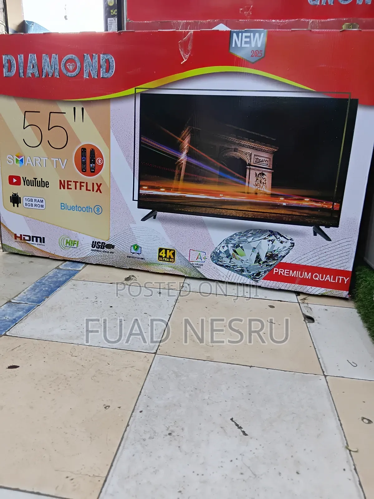 Tv 55 Inch Daymed Adiroyd 14 Dobel Glass Wstena 2 Amet Grant