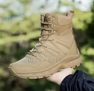 Photo - Mens Military Boots Shoes