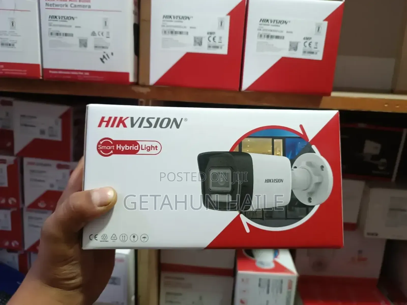 Hikvision 4mp Smart Hybrid Light Camera ( Hikvision 4mp Ip Camera)