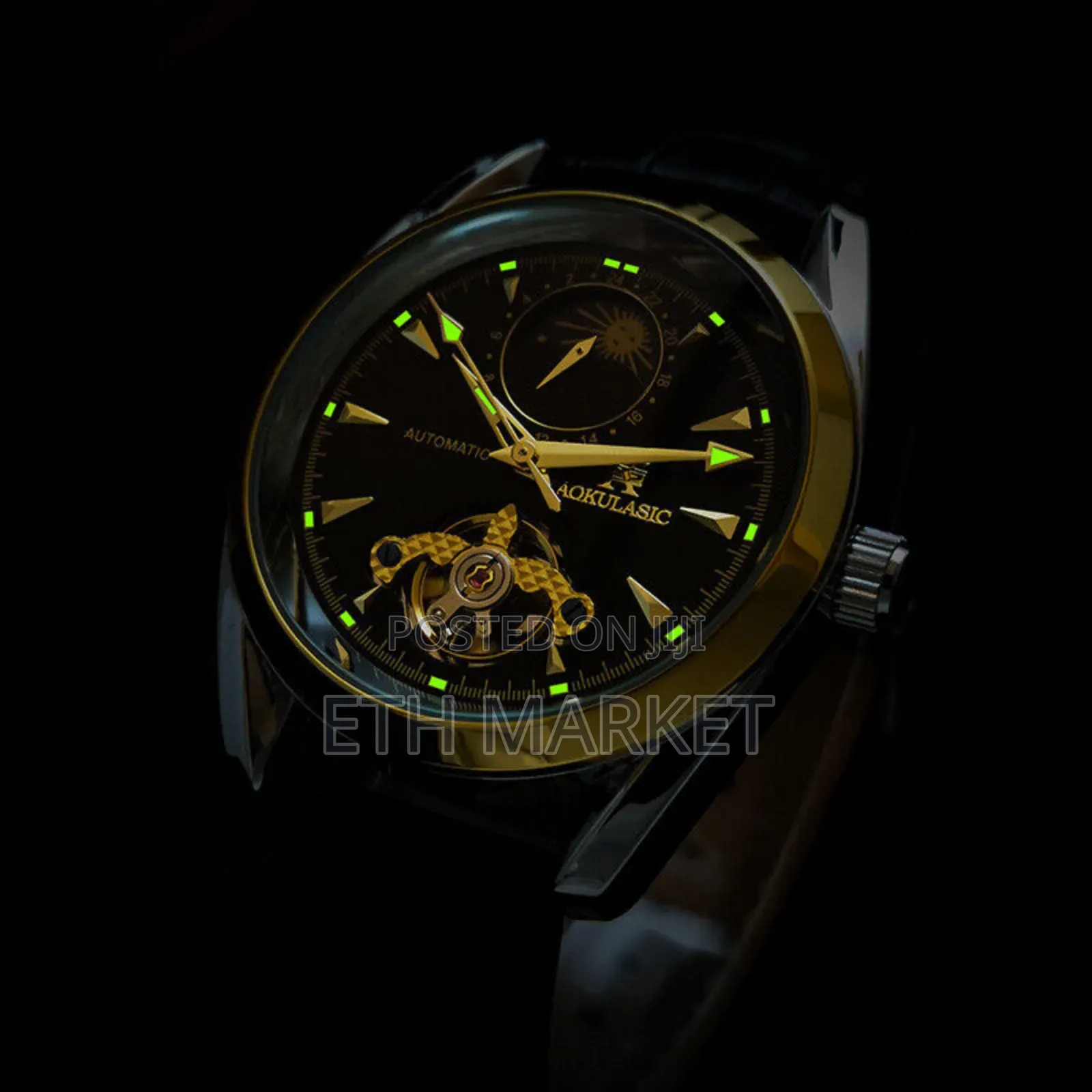 Aokulasic Luxury Automatic Mechanical Watches Men's Fashion