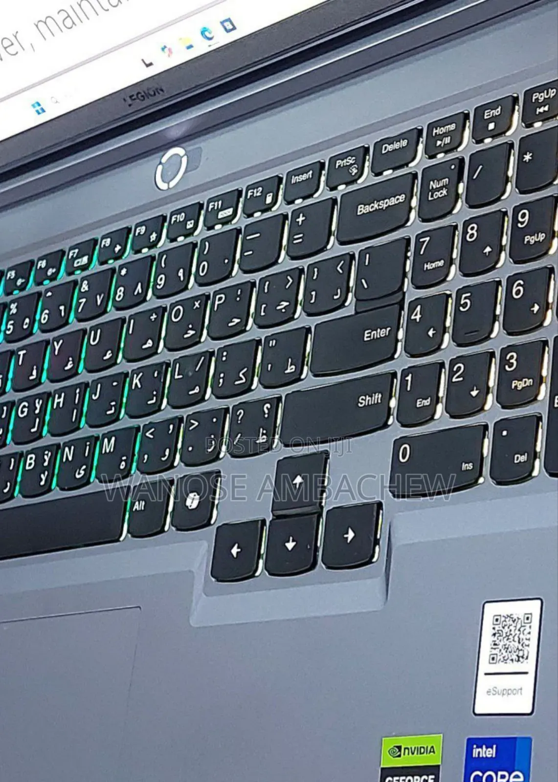 New Laptop Lenovo Legion 5 16GB Intel Core I7 SSD 1T