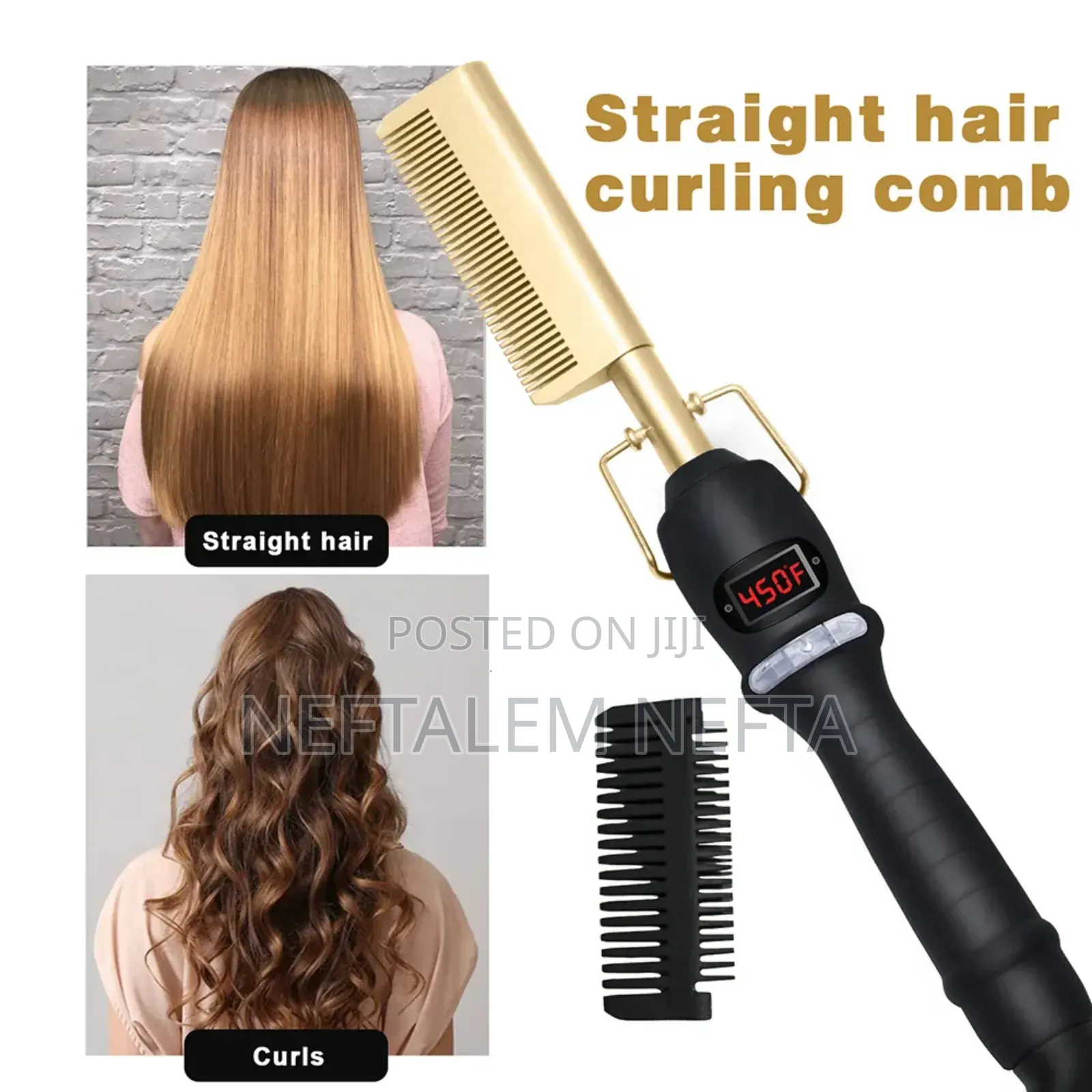 Electric Hair Styling Hot Comb
