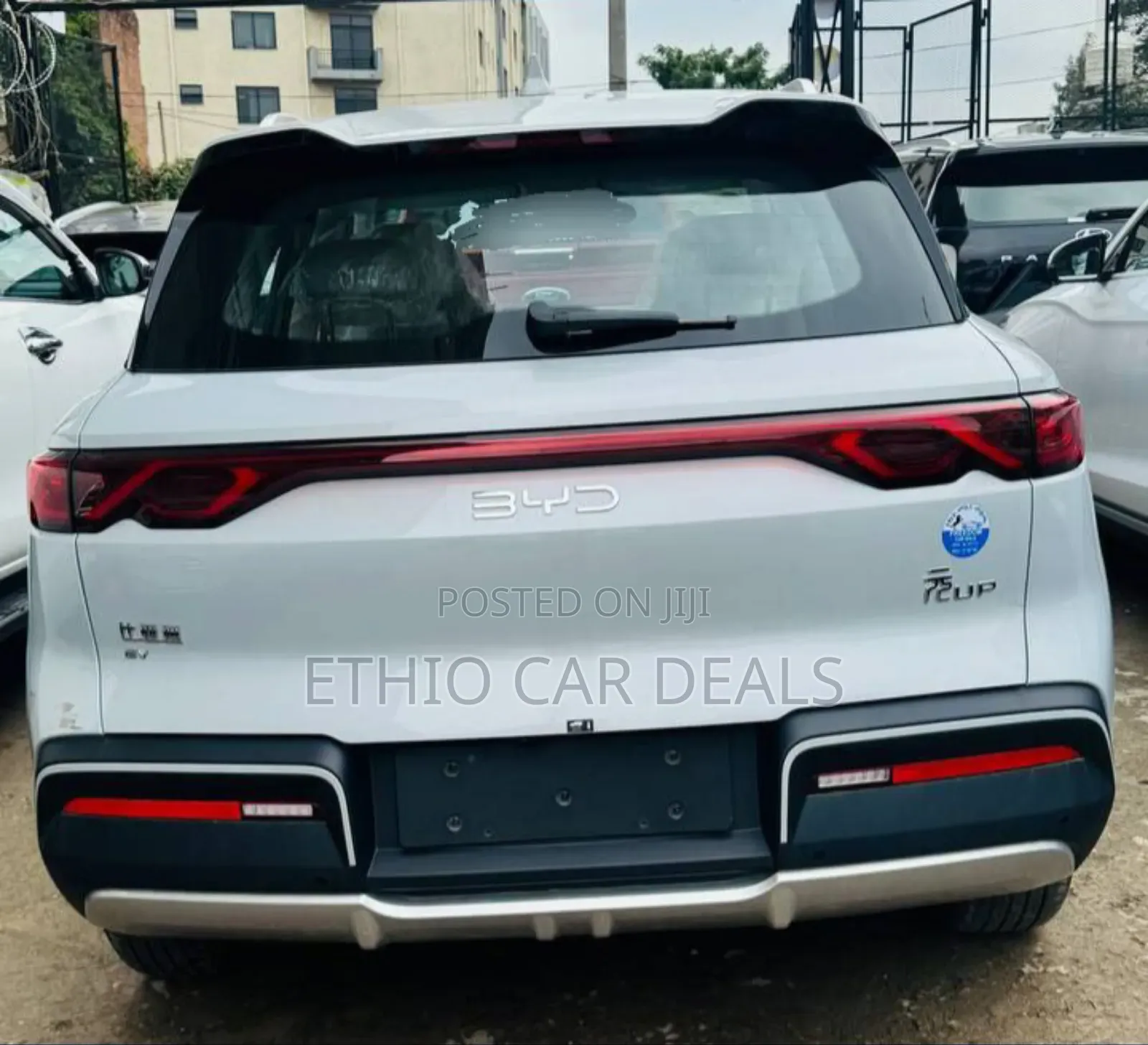 New BYD Yuan Up 2025 White