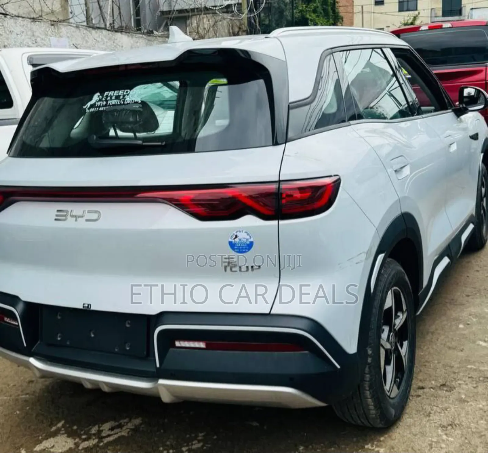 New BYD Yuan Up 2025 White