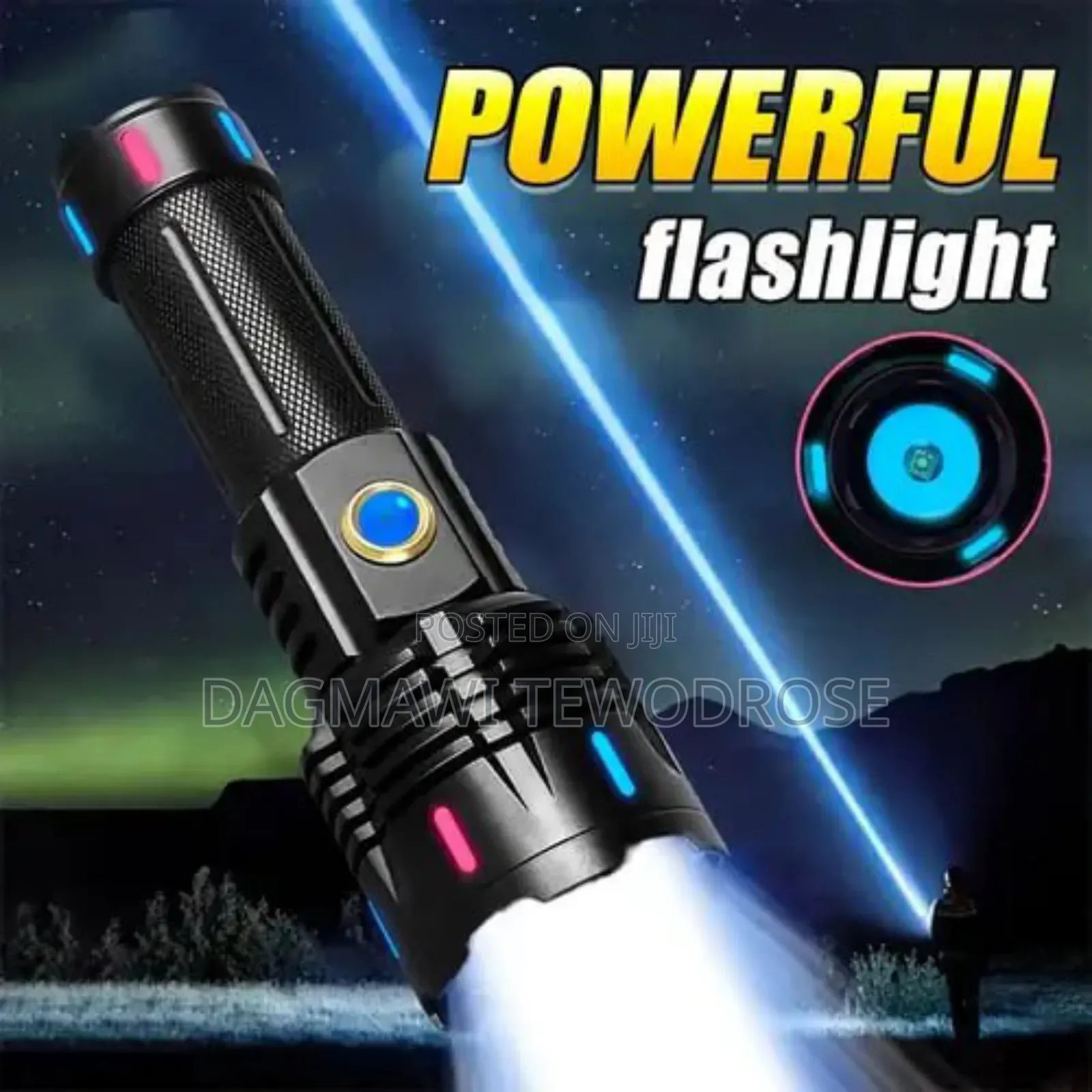 Led Rechargeable Flashlight