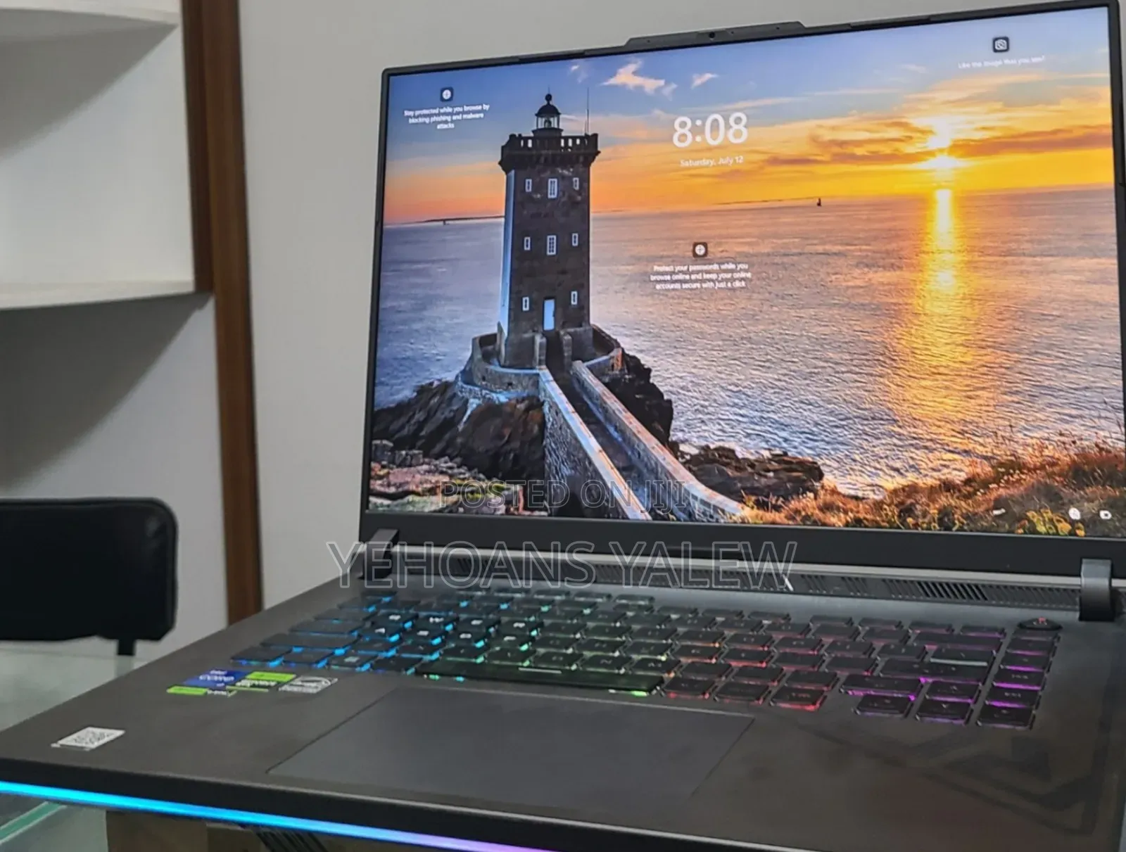 New Laptop Asus ROG Strix G15 16GB Intel Core I7 SSD 1T