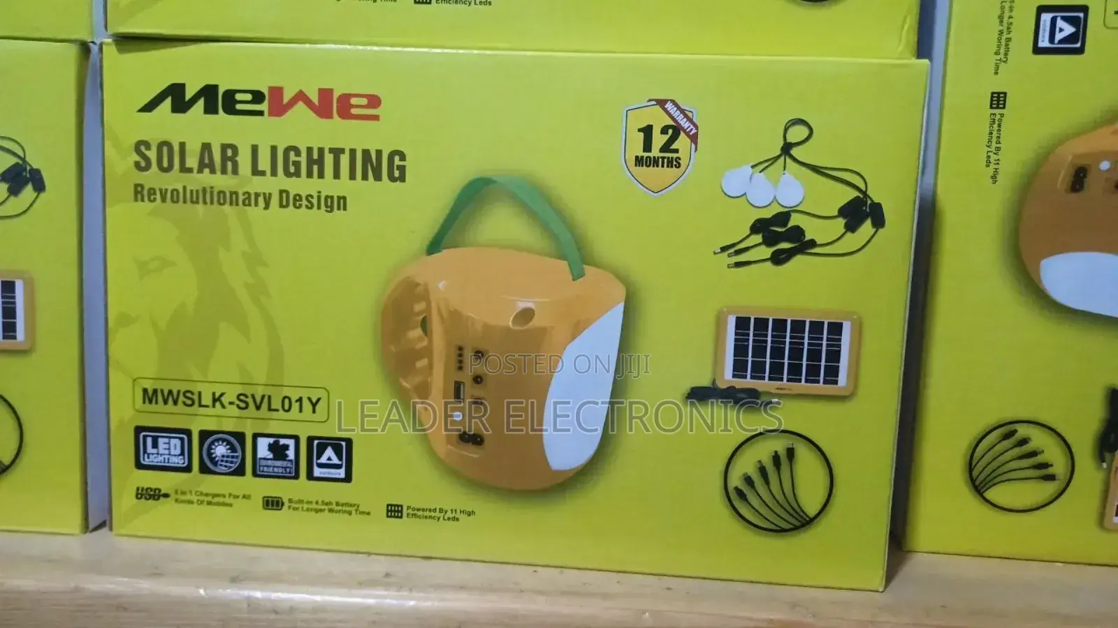 Mewe Solar Lighting 3 Lap