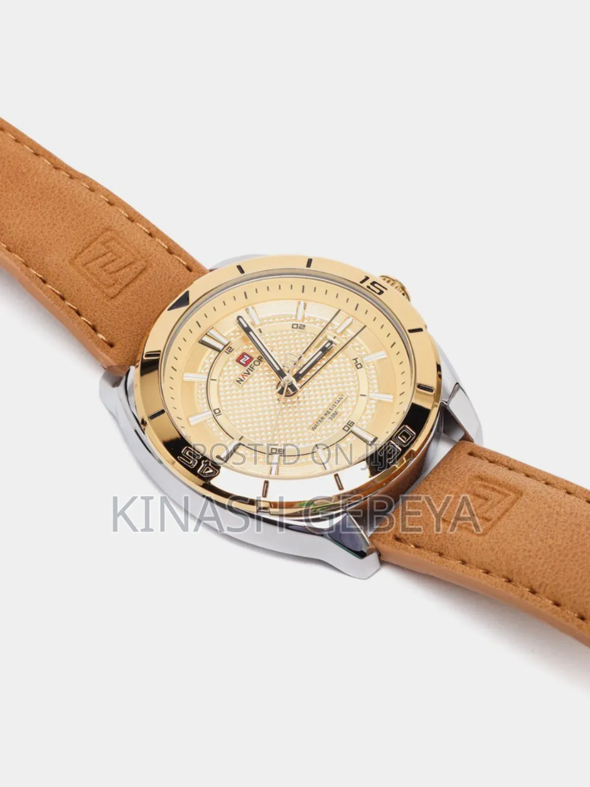 Navi Force Leather Band High Quality Watch