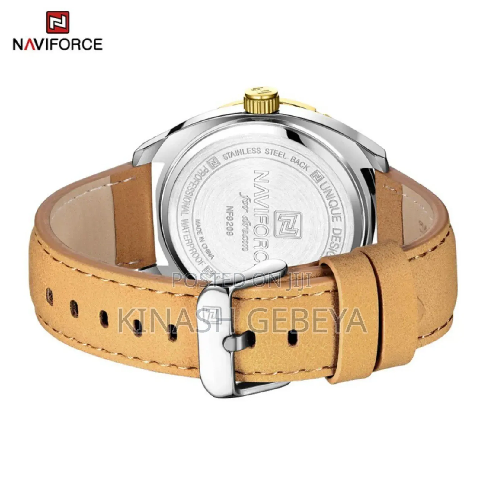 Navi Force Leather Band High Quality Watch