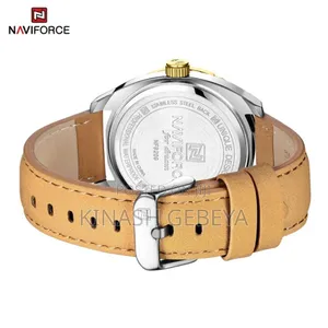 Navi Force Leather Band High Quality Watch