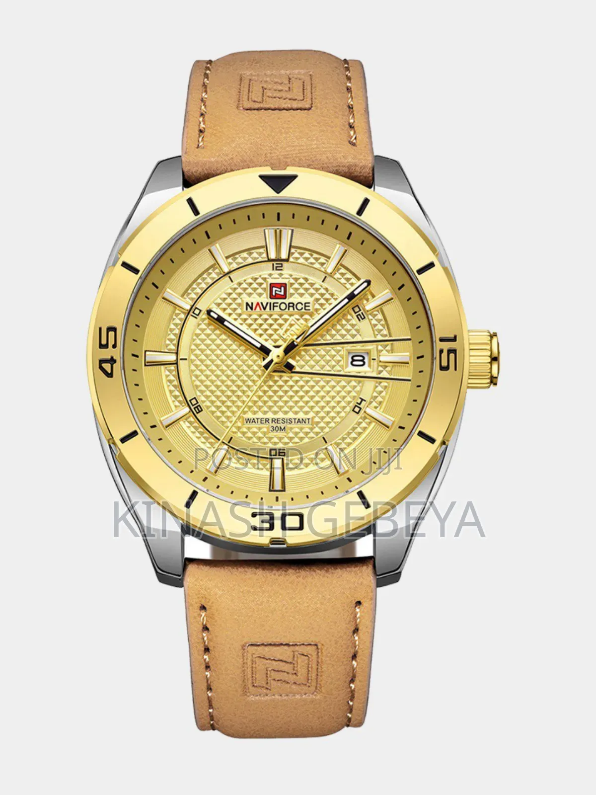 Navi Force Leather Band High Quality Watch